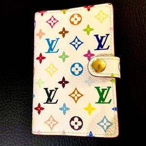 Louis Vuitton Multicolor Monogram Card Case/Address Book